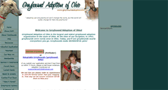 Desktop Screenshot of greyhoundadoptionofoh.org